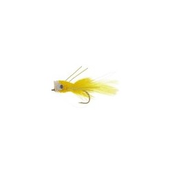 Deer Hair Popper-Yellow(Per dozen)