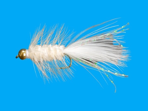 BH White Wooly Bugger(price per dozen)